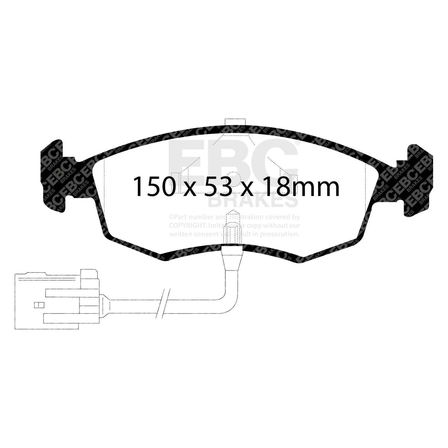 EBC Brakes Pad and Disc Full vehicle Kit (PD40K763)