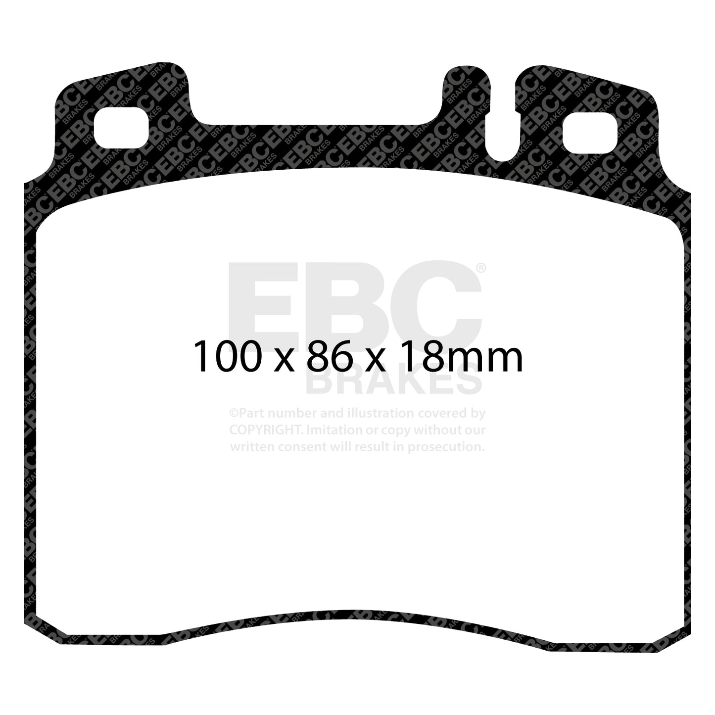 EBC Brakes Pad and Disc Full vehicle Kit (PD40K1242)