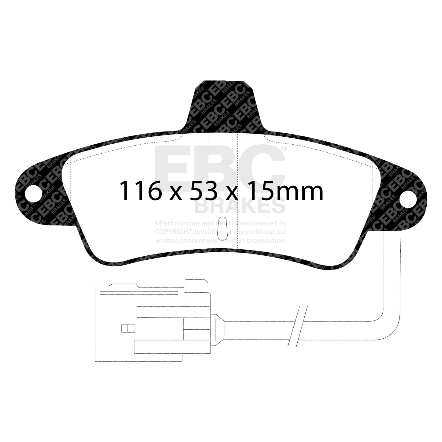EBC Brakes Pad and Disc Kit (PD13KR184)