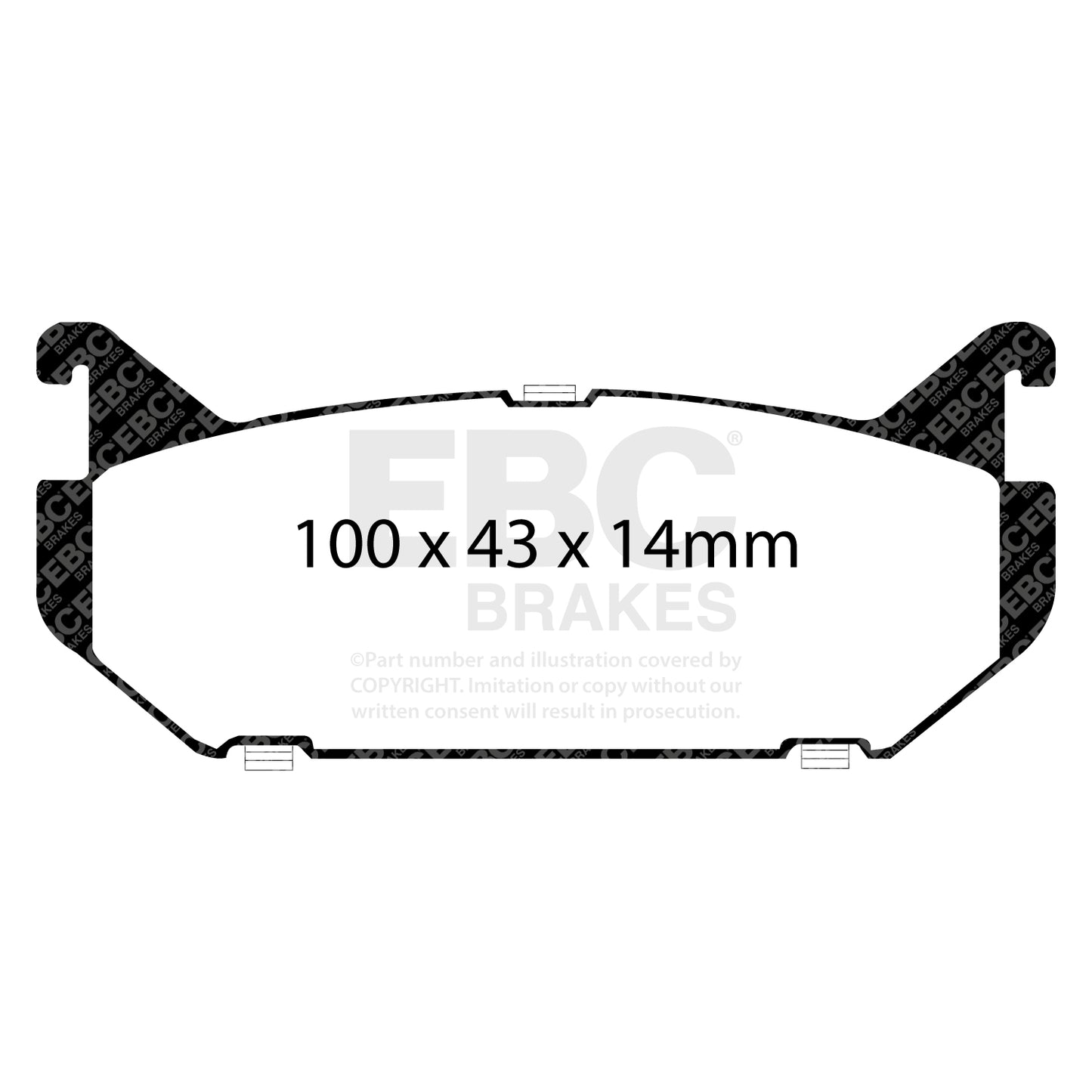 EBC Brakes Pad and Disc Kit (PD03KR306)