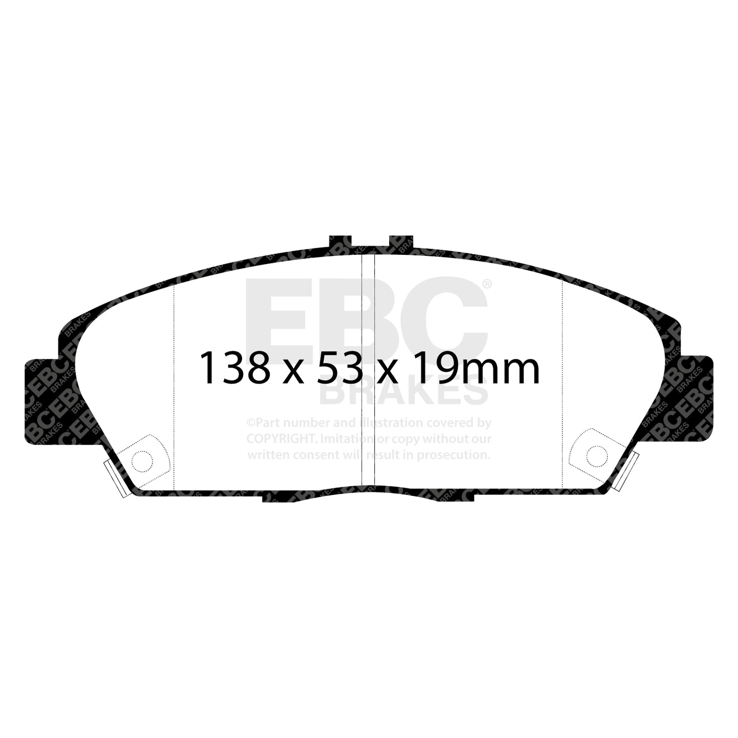 EBC Brakes Pad and Disc Full vehicle Kit (PD40K814)