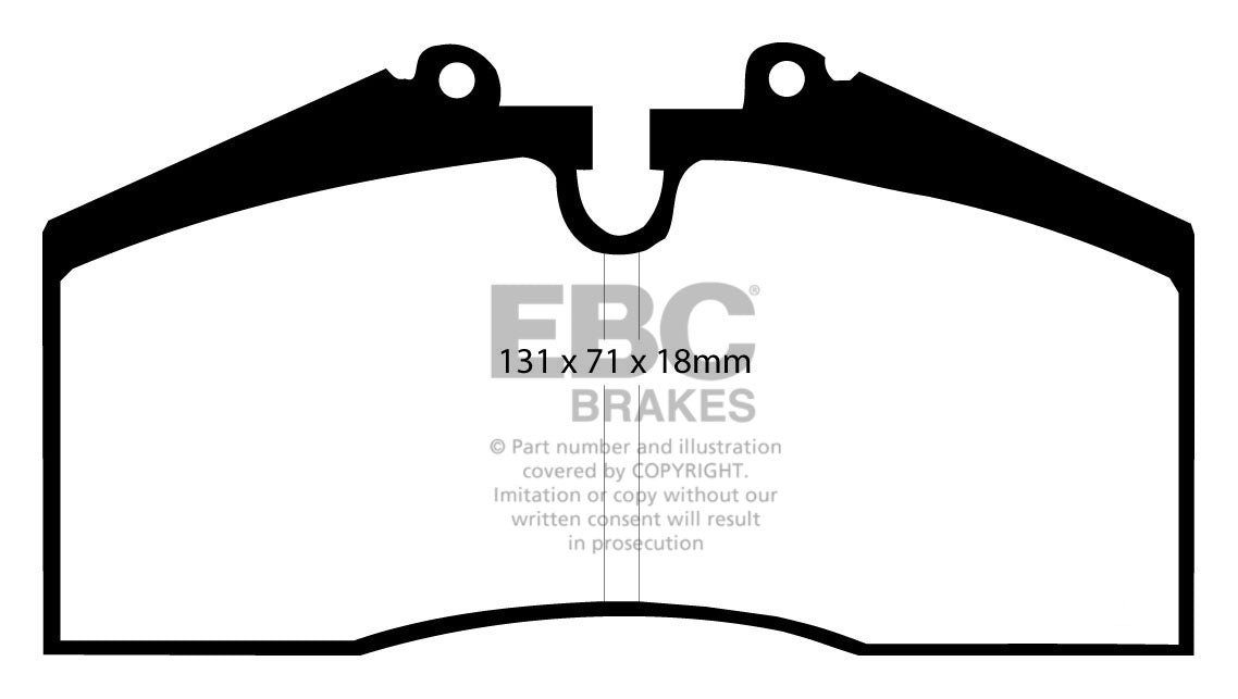 EBC Orangestuff 9000 Series Race Brake Pad Set (DP9767)