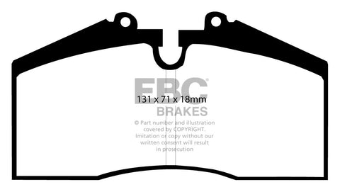 EBC Orangestuff 9000 Series Race Brake Pad Set (DP9767)