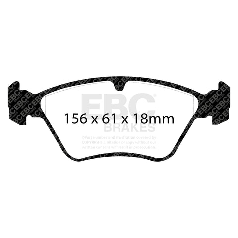 EBC Brakes Pad and Disc Full vehicle Kit (PD40K1473)