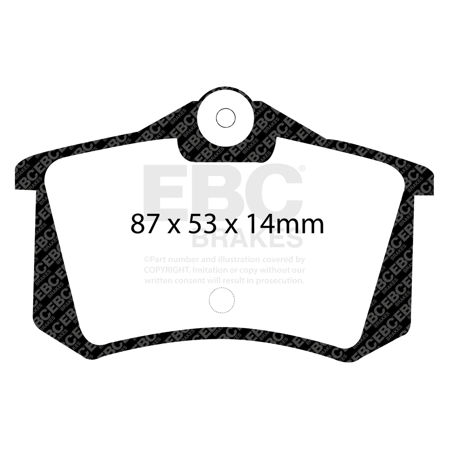 EBC Brakes Pad and Disc Kit (PD03KR373)
