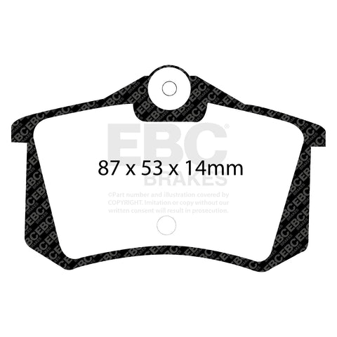 EBC Brakes Pad and Disc Kit (PD03KR373)