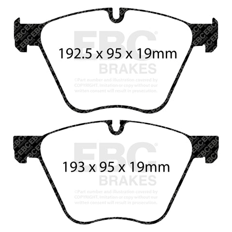 EBC Brakes Pad  and  Disc Kit (PD02KF117)