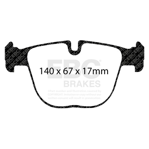 EBC Brakes Pad  and  Disc Kit (PD01KR967)