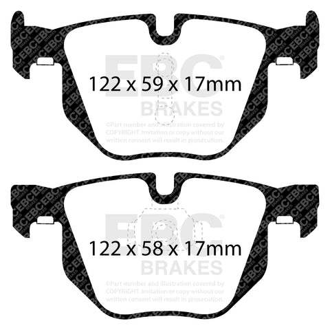 EBC Brakes Pad and Disc Full vehicle Kit (PD40K426)