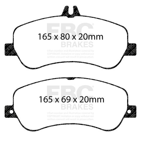 EBC Brakes Pad and Disc Full vehicle Kit (PD40K1235)