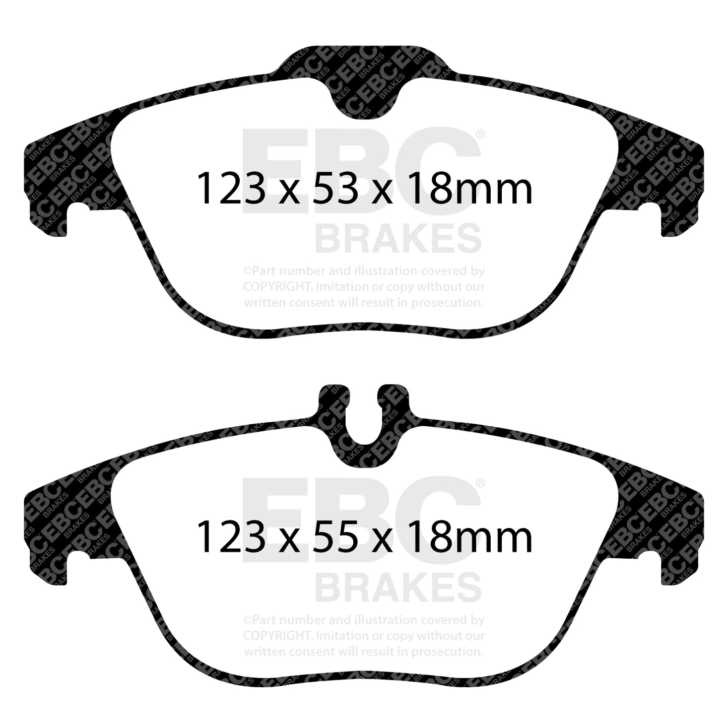 EBC Brakes Pad and Disc Full vehicle Kit (PD40K1235)