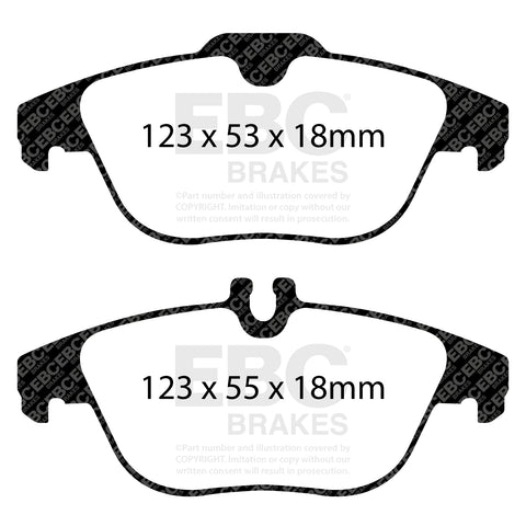 EBC Brakes Pad and Disc Full vehicle Kit (PD40K1223)