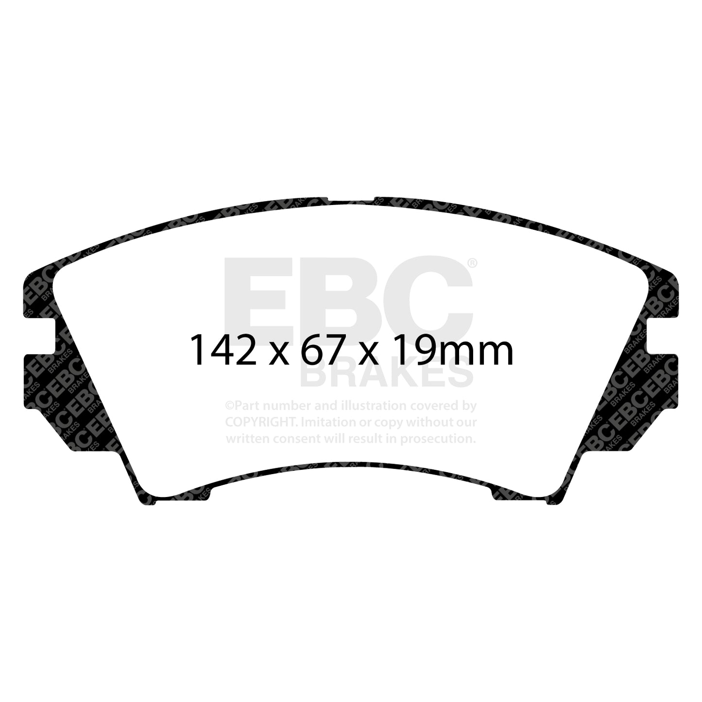 EBC Brakes Pad and Disc Kit (PD13KF163)