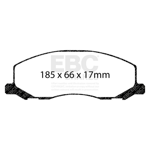 EBC Brakes Pad and Disc Full vehicle Kit (PD40K1446)