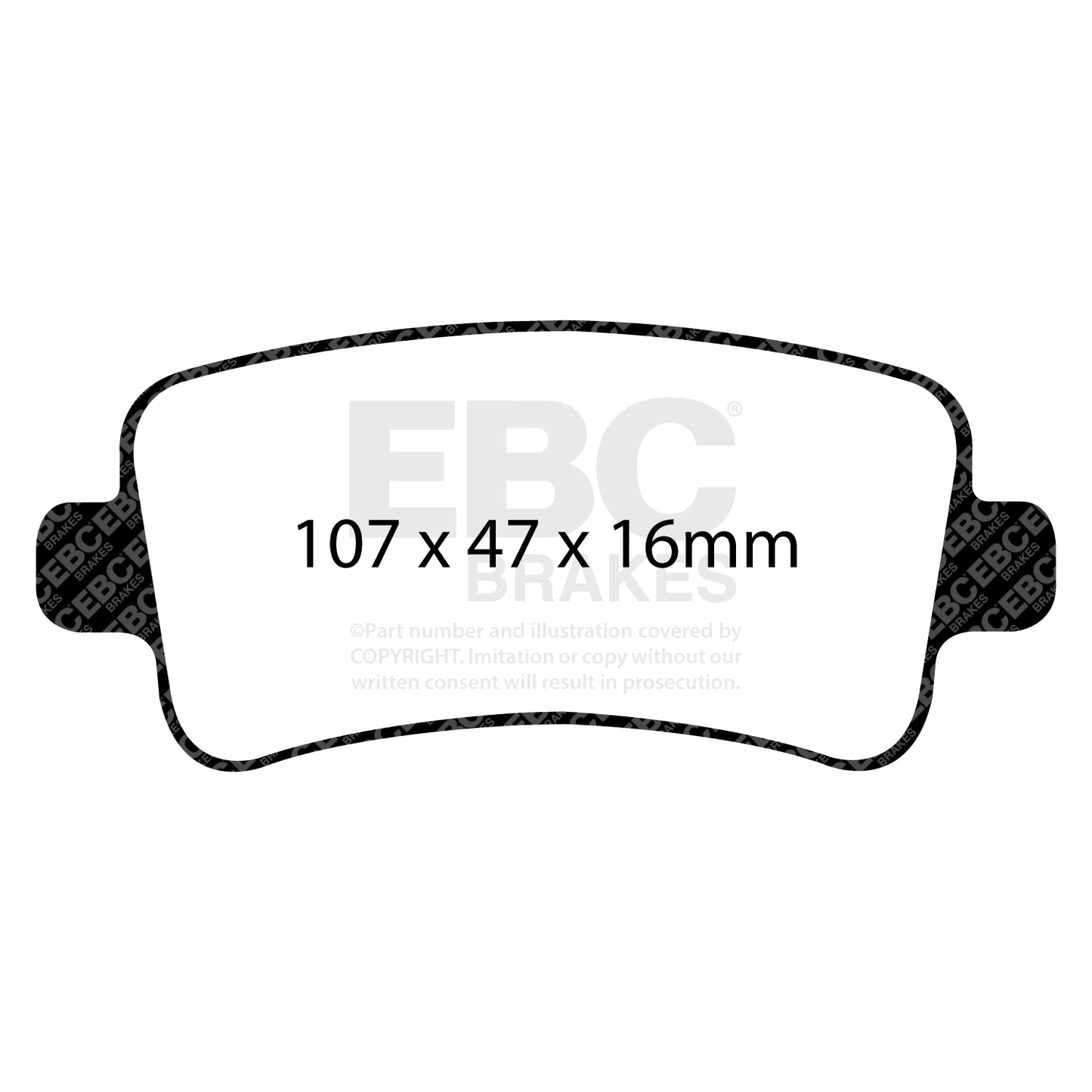 EBC Brakes Pad and Disc Kit (PD12KR249)