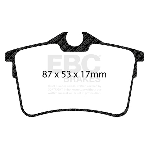 EBC Brakes Pad and Disc Full vehicle Kit (PD40K1500)