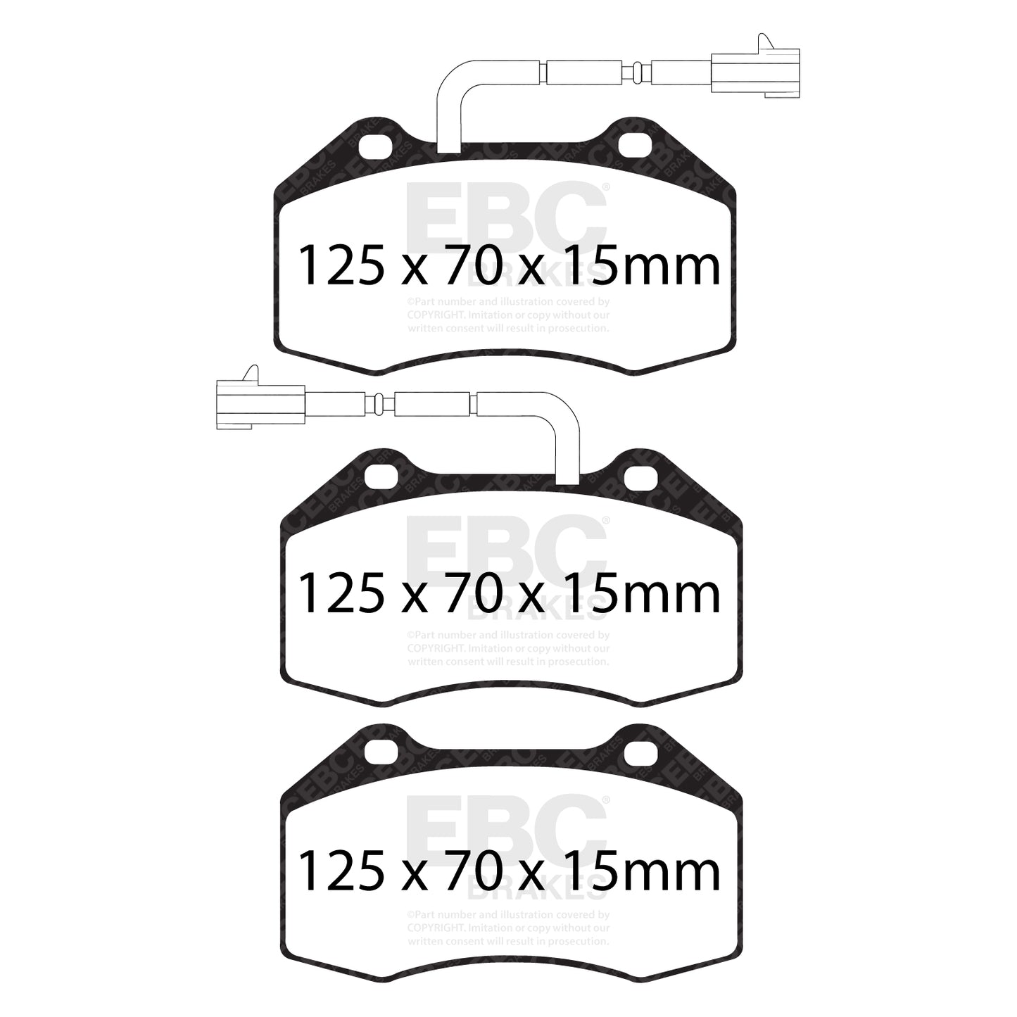EBC Brakes Pad and Disc Kit (PD13KF003)