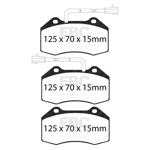 EBC Brakes Pad and Disc Kit (PD13KF003)