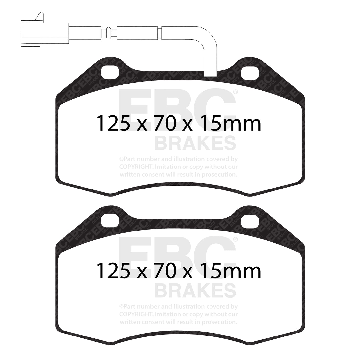 EBC Brakes Pad and Disc Kit (PD13KF002)