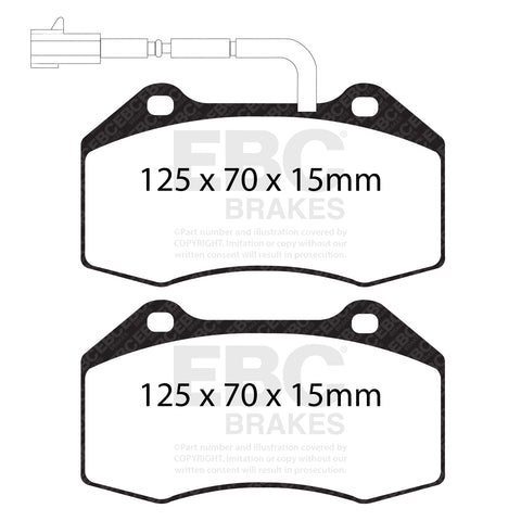 EBC Brakes Pad and Disc Kit (PD13KF002)