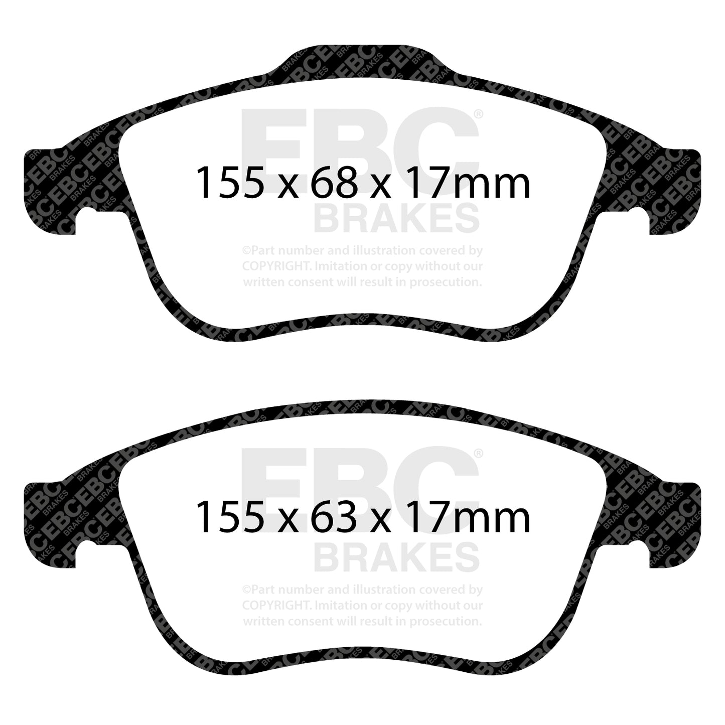 EBC Brakes Pad and Disc Full vehicle Kit (PD40K2314)