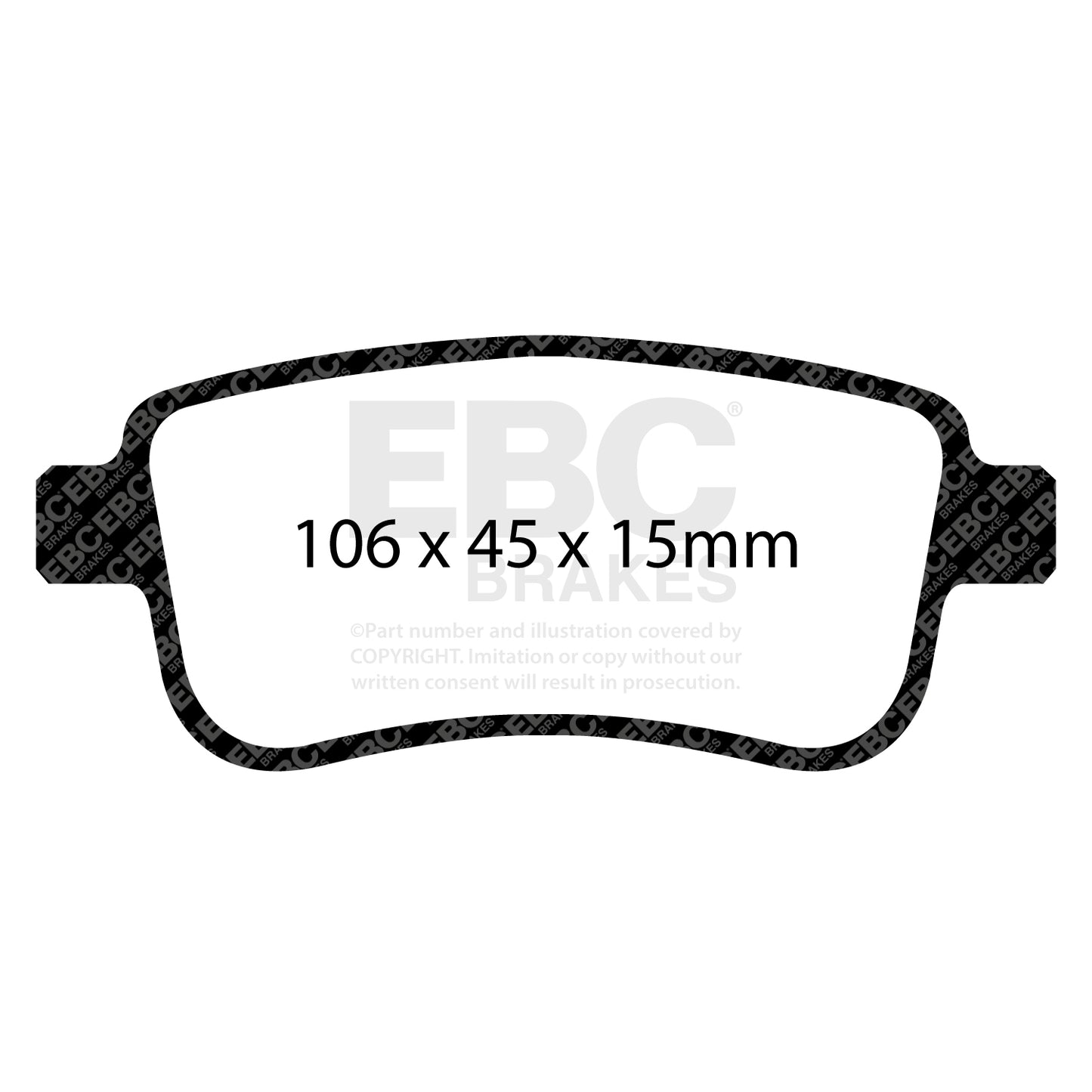 EBC Orangestuff 9000 Series Race Brake Pad Set (DP92025)