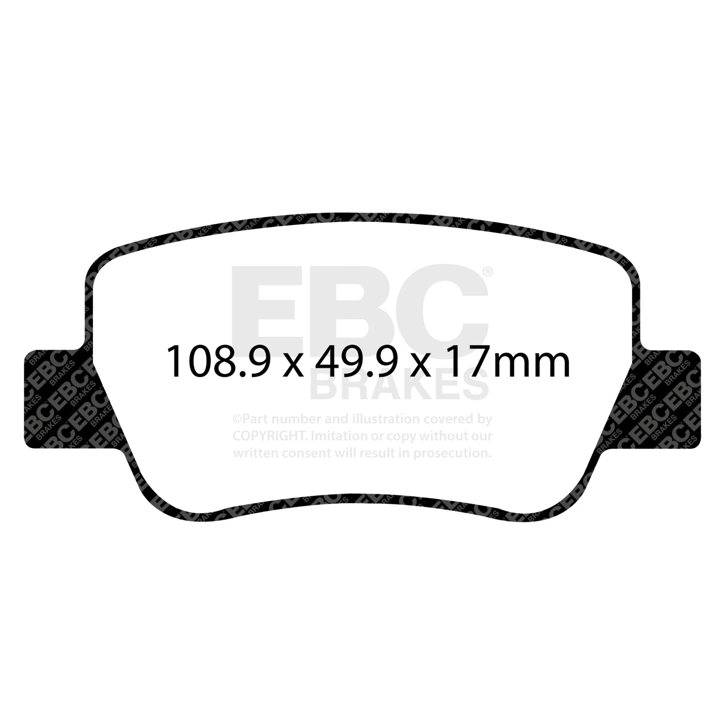 EBC Brakes Pad and Disc Full vehicle Kit (PD40K1800)