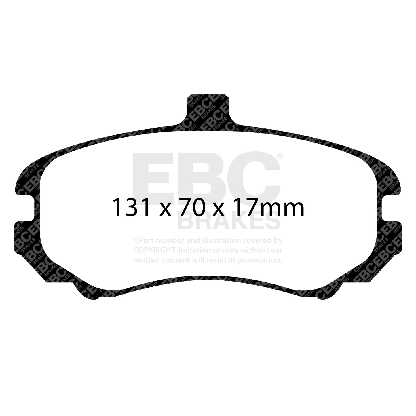 EBC Brakes Pad and Disc Full vehicle Kit (PD40K899)