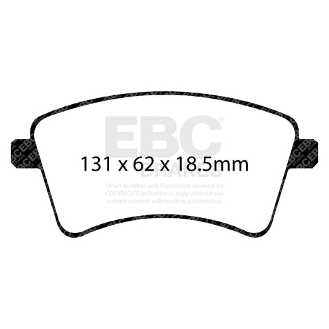 EBC Brakes Pad and Disc Full vehicle Kit (PD40K2316)