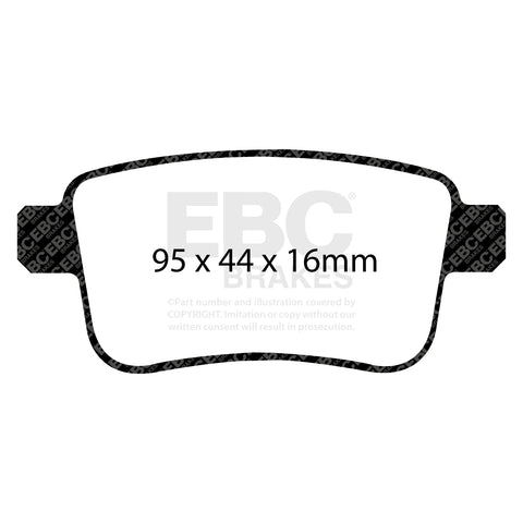 EBC Brakes Pad  and  Disc Kit (PD01KR855)