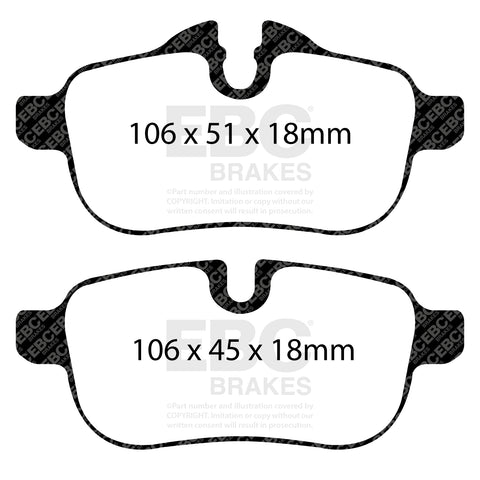 EBC Brakes Pad  and  Disc Kit (PD01KR179)