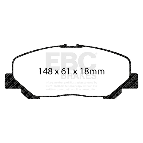 EBC Brakes Pad and Disc Kit (PDKF2315)