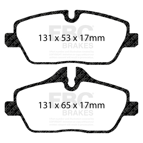 EBC Brakes Pad and Disc Full vehicle Kit (PD40K1287)