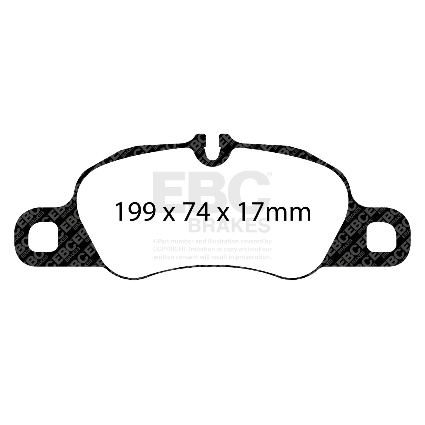 EBC Racing RP-X Track and Race Brake Pads (DP82057RPX)