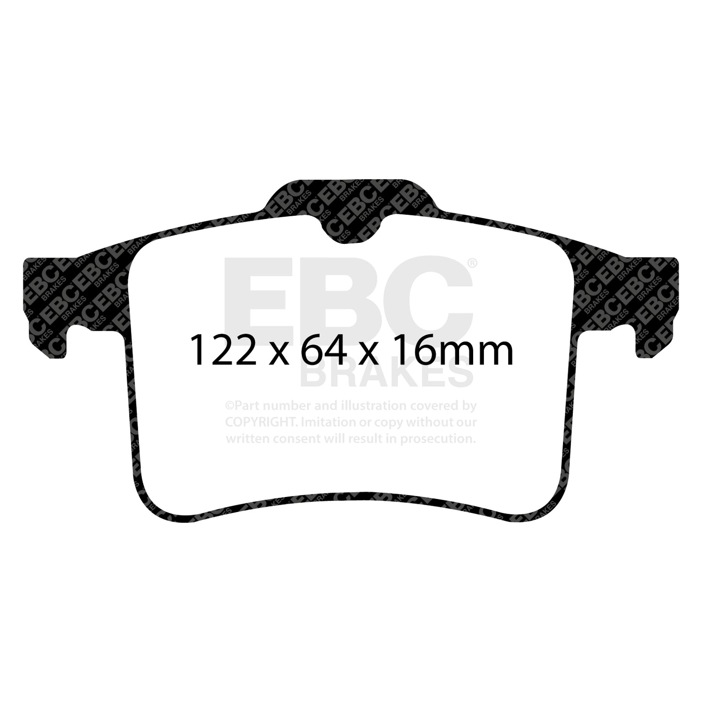 EBC Brakes Pad  and  Disc Kit (PD02KR215)