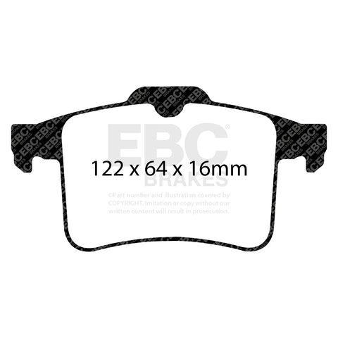 EBC Brakes Pad  and  Disc Kit (PD02KR215)