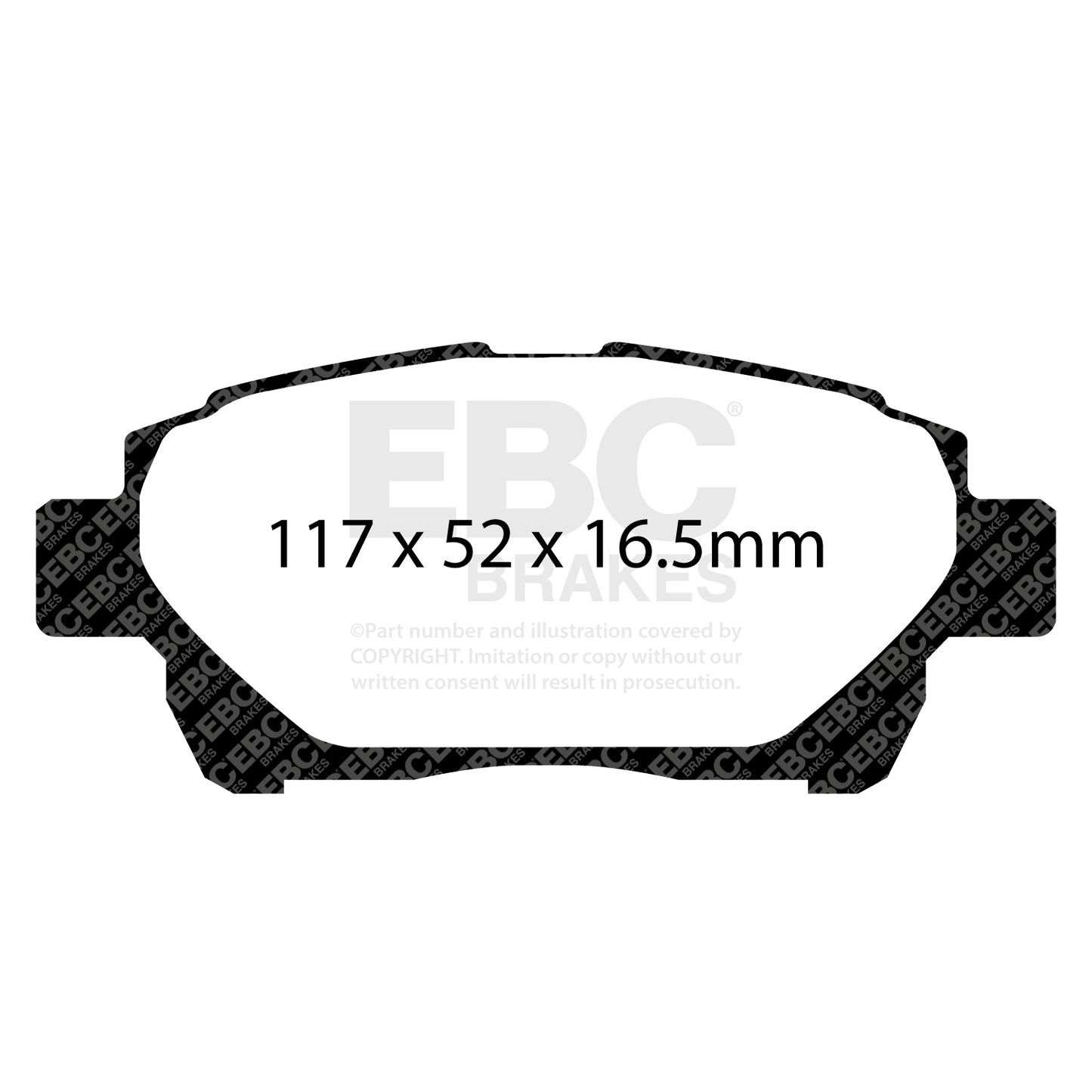 EBC Brakes Pad and Disc Kit (PDKF1975)