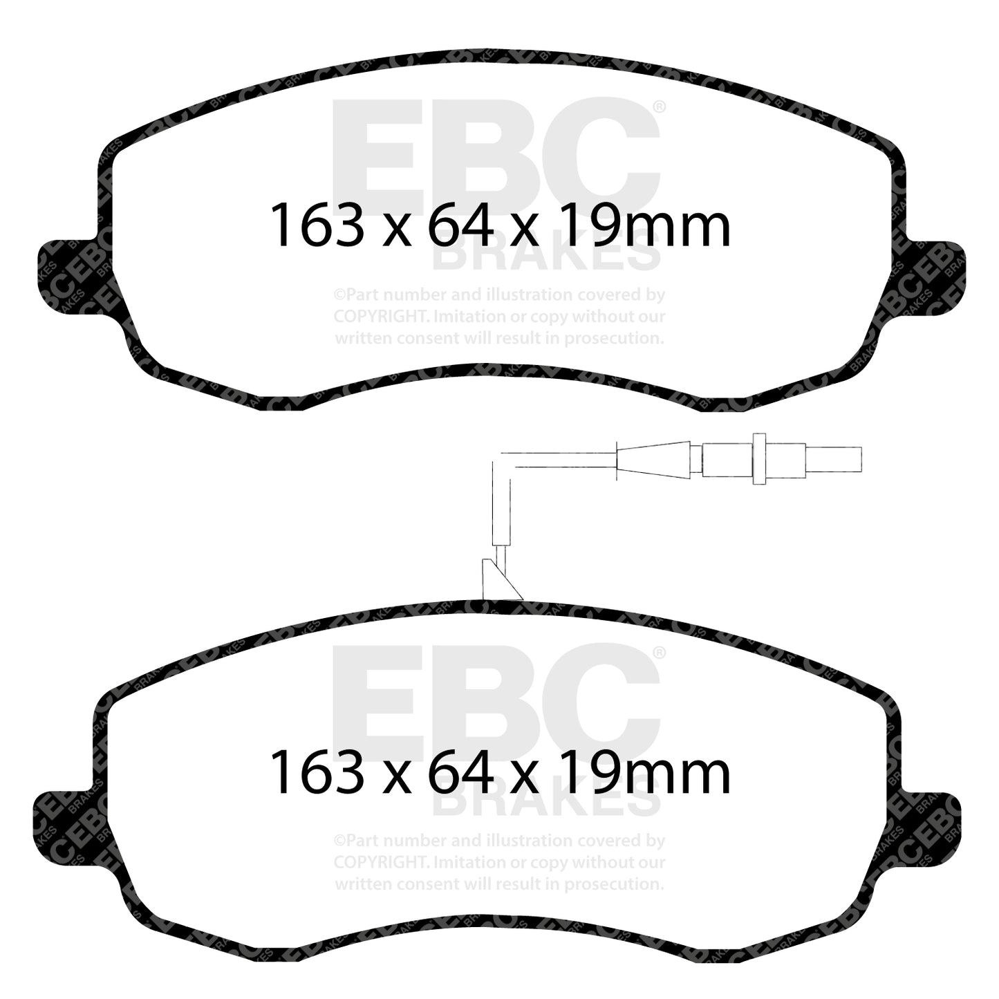 EBC Brakes Pad and Disc Kit (PDKF494)