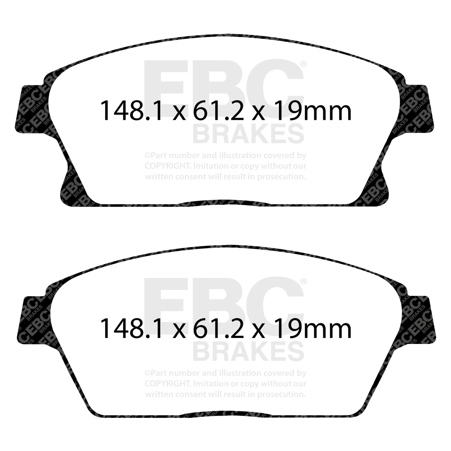 EBC Brakes Pad and Disc Kit (PDKF373)