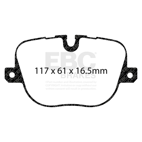 EBC Brakes Pad and Disc Full vehicle Kit (PD40K1065)