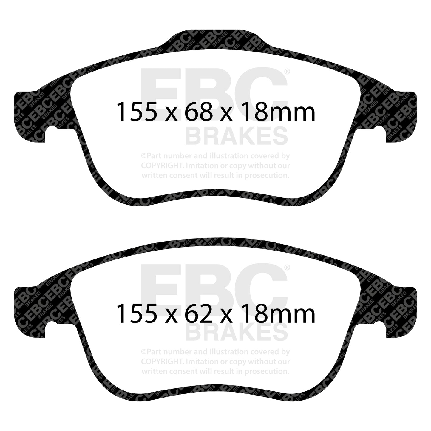 EBC Brakes Pad and Disc Kit (PD13KF814)