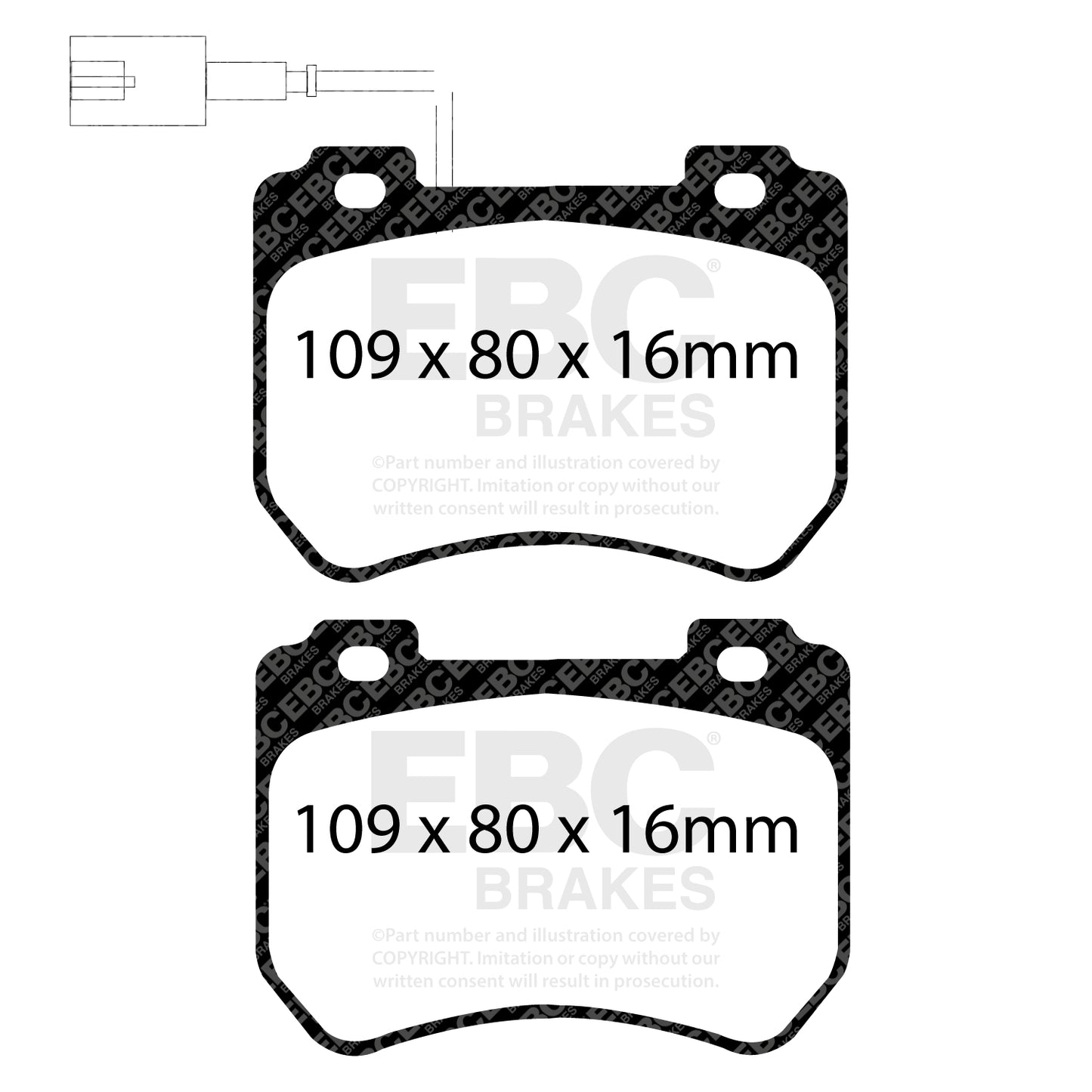EBC Brakes Pad and Disc Kit (PD13KF015)