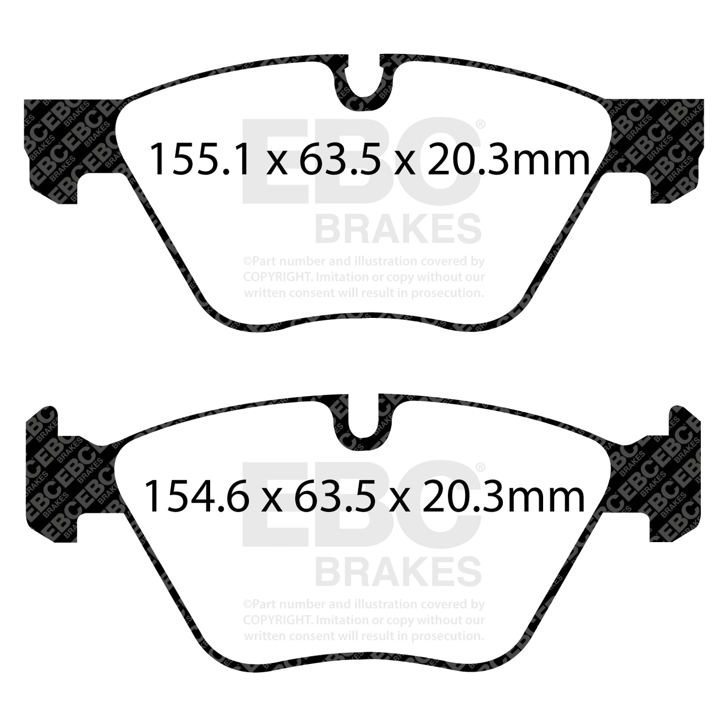 EBC Brakes Pad and Disc Kit (PD14KF1254)