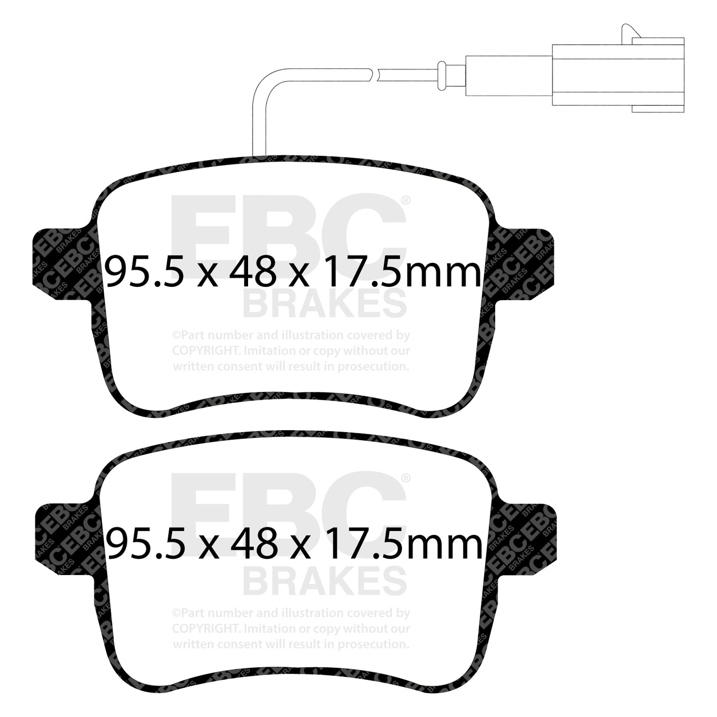 EBC Brakes Pad and Disc Kit (PD08KR401)