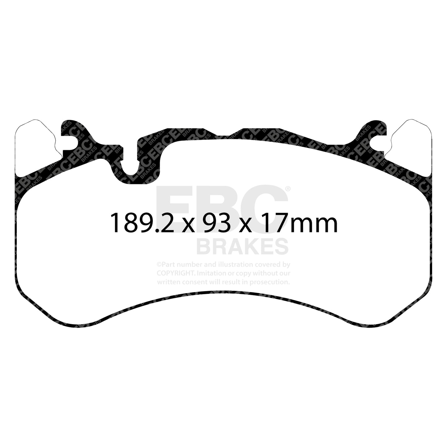 EBC Orangestuff 9000 Series Race Brake Pad Set (DP92081)