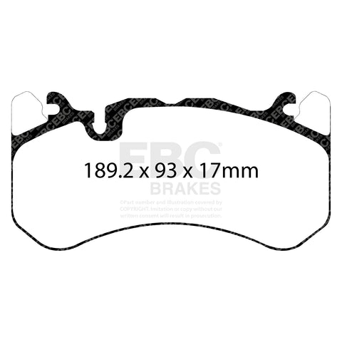 EBC Orangestuff 9000 Series Race Brake Pad Set (DP92081)