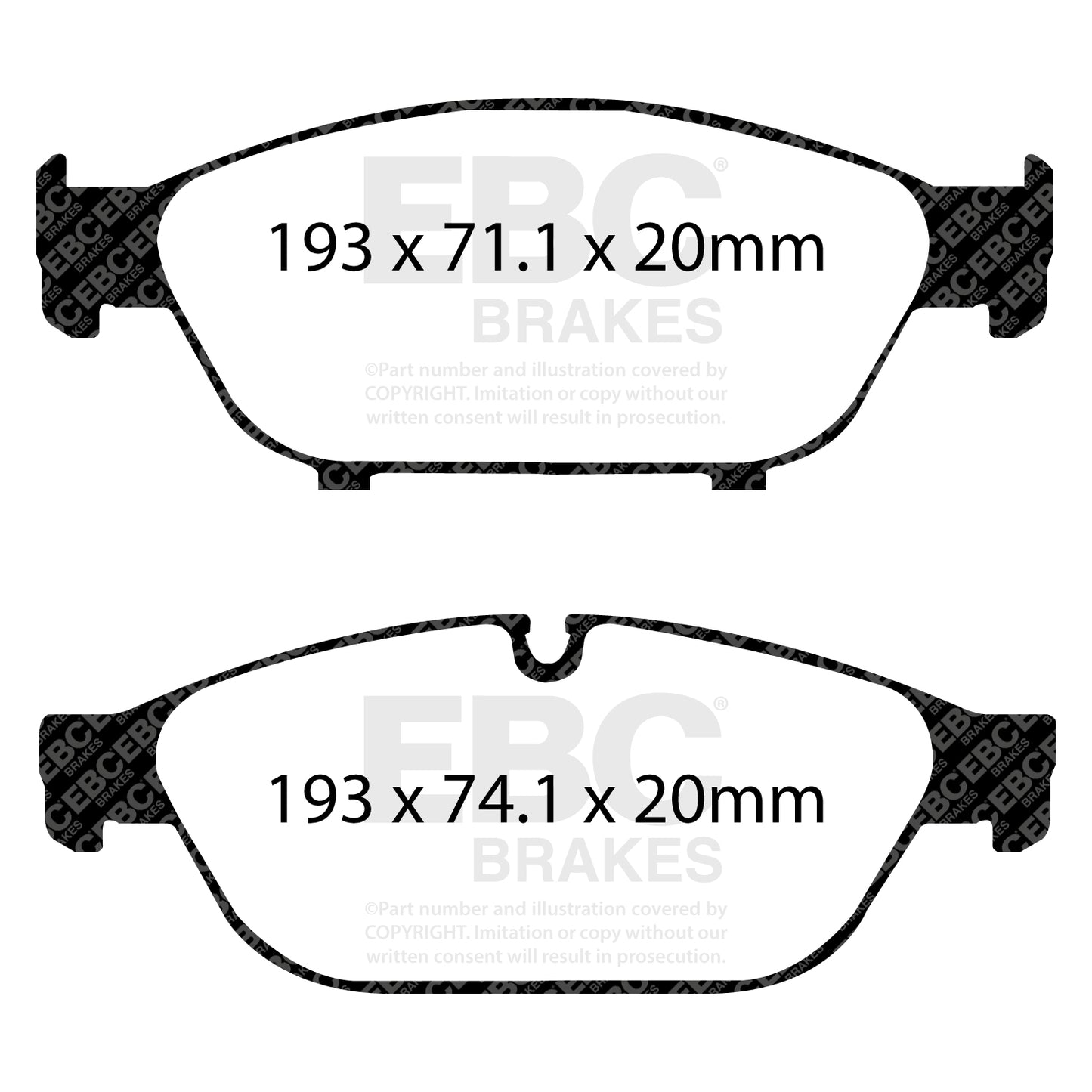 EBC Brakes Pad and Disc Kit (PDKF2319)