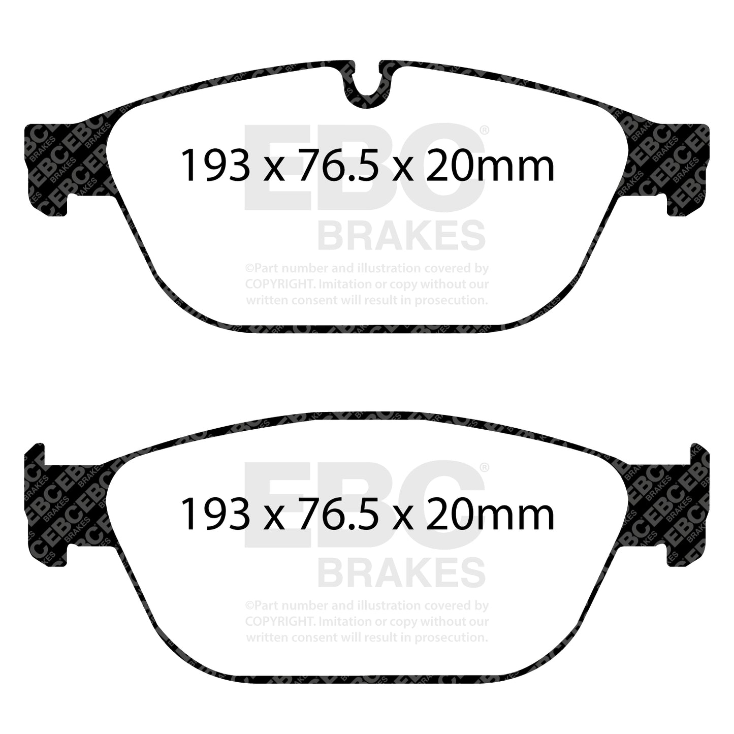 EBC Performance Pack Pad & Line Kit with Yellowstuff Pads (PLK1913)