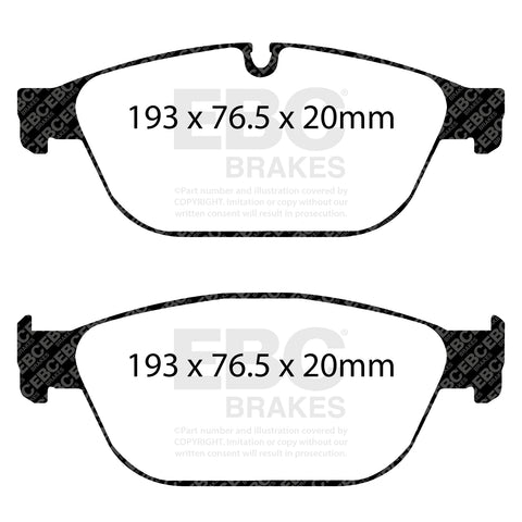 EBC Performance Pack Pad & Line Kit with Yellowstuff Pads (PLK1913)