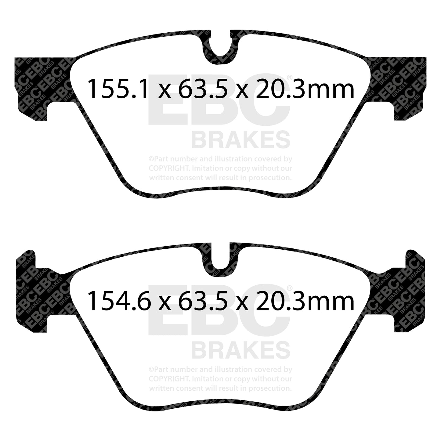 EBC Brakes Pad and Disc Full vehicle Kit (PD40K352)